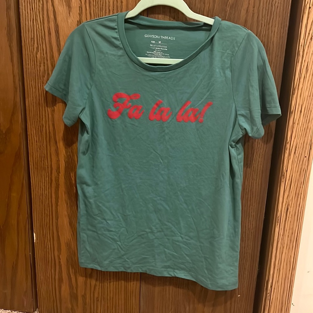 Green Christmas shirt